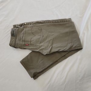 Levi's Mid Rise Skinny 6M Khaki Jeans